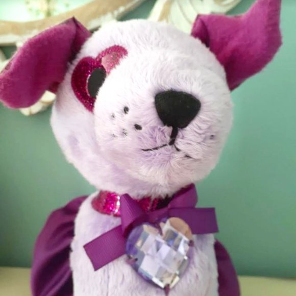 Gap Young At Heart plush Terrier Dog mini bag coin purse 🍂 - Picture 2 of 7